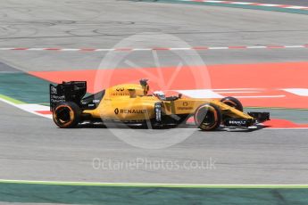 World © Octane Photographic Ltd. Renault Sport F1 Team RS16 - Kevin Magnussen. Friday 13th May 2016, F1 Spanish GP - Practice 2, Circuit de Barcelona Catalunya, Spain. Digital Ref : 1539CB1D8115