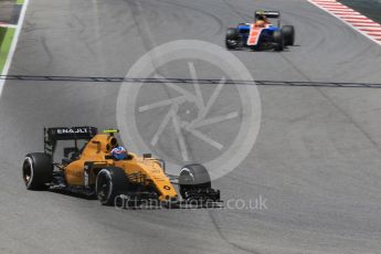 World © Octane Photographic Ltd. Renault Sport F1 Team RS16 – Jolyon Palmer. Friday 13th May 2016, F1 Spanish GP - Practice 2, Circuit de Barcelona Catalunya, Spain. Digital Ref : 1539CB1D8242