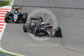 World © Octane Photographic Ltd. McLaren Honda MP4-31 – Fernando Alonso. Friday 13th May 2016, F1 Spanish GP - Practice 2, Circuit de Barcelona Catalunya, Spain. Digital Ref : 1539CB1D8313