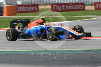 World © Octane Photographic Ltd. Manor Racing MRT05 – Rio Haryanto. Friday 13th May 2016, F1 Spanish GP Practice 2, Circuit de Barcelona Catalunya, Spain. Digital Ref : 1539CB1D8639