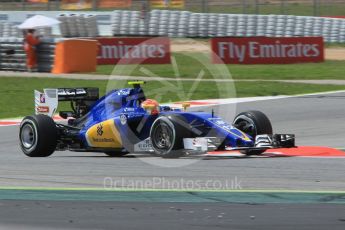 World © Octane Photographic Ltd. Sauber F1 Team C35 – Felipe Nasr. Friday 13th May 2016, F1 Spanish GP Practice 2, Circuit de Barcelona Catalunya, Spain. Digital Ref : 1539CB1D8650