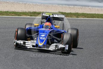 World © Octane Photographic Ltd. Sauber F1 Team C35 – Felipe Nasr. Friday 13th May 2016, F1 Spanish GP Practice 2, Circuit de Barcelona Catalunya, Spain. Digital Ref : 1539LB1D4799