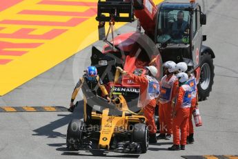 World © Octane Photographic Ltd. Renault Sport F1 Team RS16 – Jolyon Palmer. Friday 13th May 2016, F1 Spanish GP Practice 2, Circuit de Barcelona Catalunya, Spain. Digital Ref : 1539LB1D5095