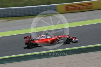 World © Octane Photographic Ltd. Scuderia Ferrari SF16-H – Kimi Raikkonen. Friday 13th May 2016, F1 Spanish GP Practice 2, Circuit de Barcelona Catalunya, Spain. Digital Ref : 1539LB5D3423