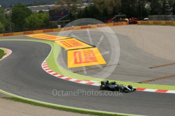 World © Octane Photographic Ltd. Mercedes AMG Petronas W07 Hybrid – Nico Rosberg. Friday 13th May 2016, F1 Spanish GP Practice 2, Circuit de Barcelona Catalunya, Spain. Digital Ref : 1539LB5D3664