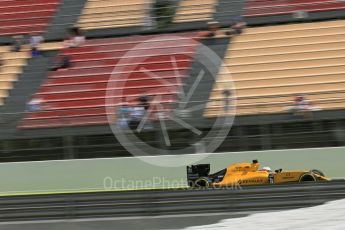 World © Octane Photographic Ltd. Renault Sport F1 Team RS16 - Kevin Magnussen. Friday 13th May 2016, F1 Spanish GP Practice 2, Circuit de Barcelona Catalunya, Spain. Digital Ref : 1539LB5D3720