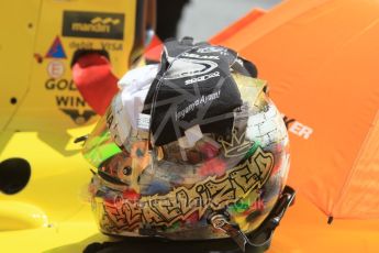 World © Octane Photographic Ltd. Pertamina Campos Racing - GP2/11 – Sean Gelael. Friday 13th May 2016, GP2 Practice, Circuit de Barcelona Catalunya, Spain. Digital Ref :1538CB1D7817