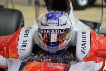 World © Octane Photographic Ltd. ART Grand Prix - GP2/11 – Sergey Sirotkin. Friday 13th May 2016, GP2 Practice, Circuit de Barcelona Catalunya, Spain. Digital Ref :1538CB1D7857
