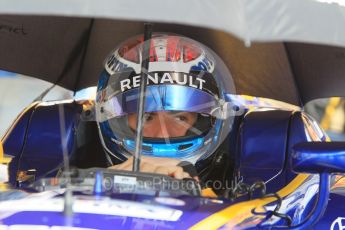 World © Octane Photographic Ltd. DAMS - GP2/11 – Nicholas Latifi. Friday 13th May 2016, GP2 Practice, Circuit de Barcelona Catalunya, Spain. Digital Ref :1538CB1D7883