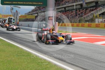World © Octane Photographic Ltd. Prema Racing - GP2/11 – Pierre Gasly Friday 13th May 2016, GP2 Practice, Circuit de Barcelona Catalunya, Spain. Digital Ref :1538CB1D7960