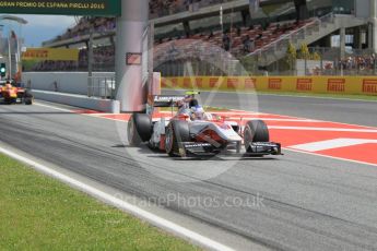 World © Octane Photographic Ltd. ART Grand Prix - GP2/11 – Sergey Sirotkin. Friday 13th May 2016, GP2 Practice, Circuit de Barcelona Catalunya, Spain. Digital Ref :1538CB1D7963