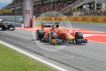 World © Octane Photographic Ltd. Racing Engineering - GP2/11 – Norman Nato. Friday 13th May 2016, GP2 Practice, Circuit de Barcelona Catalunya, Spain. Digital Ref :1538CB1D7966
