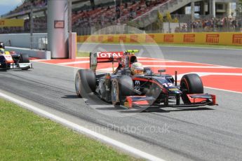 World © Octane Photographic Ltd. Rapax - GP2/11 – Arthur Pic. Friday 13th May 2016, GP2 Practice, Circuit de Barcelona Catalunya, Spain. Digital Ref :1538CB1D7976