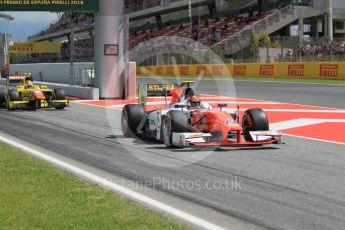 World © Octane Photographic Ltd. MP Motorsport - GP2/11 – Daniel de Jong. Friday 13th May 2016, GP2 Practice, Circuit de Barcelona Catalunya, Spain. Digital Ref :1538CB1D7984