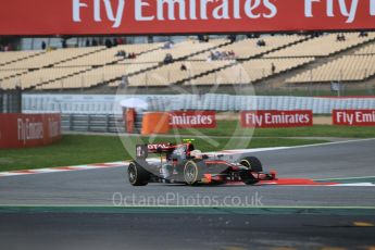 World © Octane Photographic Ltd. Rapax - GP2/11 – Arthur Pic. Friday 13th May 2016, GP2 Qualifying, Circuit de Barcelona Catalunya, Spain. Digital Ref :1541CB1D8749