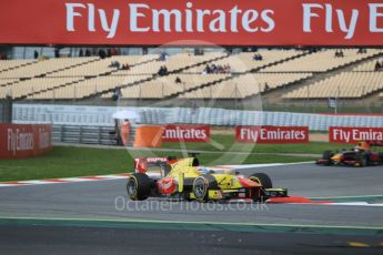 World © Octane Photographic Ltd. Pertamina Campos Racing - GP2/11 – Mitch Evans. Friday 13th May 2016, GP2 Qualifying, Circuit de Barcelona Catalunya, Spain. Digital Ref :1541CB1D8755