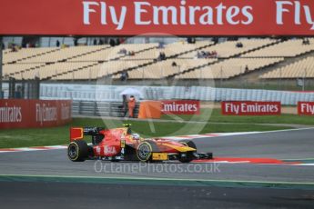 World © Octane Photographic Ltd. Racing Engineering - GP2/11 – Jordan King. Friday 13th May 2016, GP2 Qualifying, Circuit de Barcelona Catalunya, Spain. Digital Ref :1541CB1D8766
