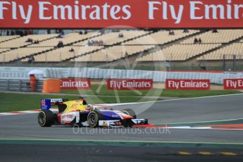 World © Octane Photographic Ltd. Trident - GP2/11 –Philo Paz Armand. Friday 13th May 2016, GP2 Qualifying, Circuit de Barcelona Catalunya, Spain. Digital Ref :1541CB1D8798