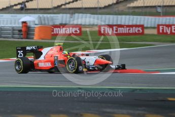 World © Octane Photographic Ltd. Arden International - GP2/11 – Jimmy Eriksson. Friday 13th May 2016, GP2 Qualifying, Circuit de Barcelona Catalunya, Spain. Digital Ref :1541CB1D8803