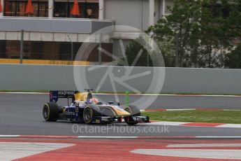 World © Octane Photographic Ltd. DAMS - GP2/11 – Alex Lynn. Friday 13th May 2016, GP2 Qualifying, Circuit de Barcelona Catalunya, Spain. Digital Ref :1541CB7D6766