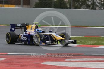 World © Octane Photographic Ltd. DAMS - GP2/11 – Nicholas Latifi. Friday 13th May 2016, GP2 Qualifying, Circuit de Barcelona Catalunya, Spain. Digital Ref :1541CB7D6773