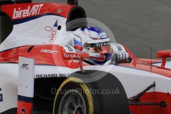 World © Octane Photographic Ltd. ART Grand Prix - GP2/11 – Sergey Sirotkin. Friday 13th May 2016, GP2 Qualifying, Circuit de Barcelona Catalunya, Spain. Digital Ref :1541CB7D6833