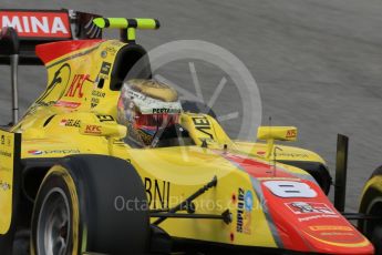World © Octane Photographic Ltd. Pertamina Campos Racing - GP2/11 – Sean Gelael. Friday 13th May 2016, GP2 Qualifying, Circuit de Barcelona Catalunya, Spain. Digital Ref :1541CB7D6845