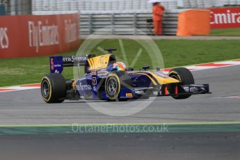 World © Octane Photographic Ltd. DAMS - GP2/11 – Alex Lynn. Friday 13th May 2016, GP2 Qualifying, Circuit de Barcelona Catalunya, Spain. Digital Ref :1541CB7D6937