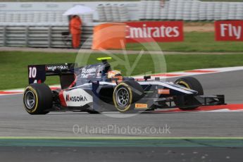 World © Octane Photographic Ltd. Russian Time - GP2/11 – Artem Markelov. Friday 13th May 2016, GP2 Qualifying, Circuit de Barcelona Catalunya, Spain. Digital Ref :1541CB7D6988