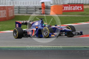World © Octane Photographic Ltd. Carlin - GP2/11 – TBA. Friday 13th May 2016, GP2 Qualifying, Circuit de Barcelona Catalunya, Spain. Digital Ref :1541CB7D6992