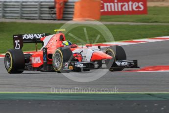 World © Octane Photographic Ltd. Arden International - GP2/11 – Jimmy Eriksson. Friday 13th May 2016, GP2 Qualifying, Circuit de Barcelona Catalunya, Spain. Digital Ref :1541CB7D7008