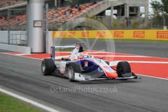 World © Octane Photographic Ltd. Trident – GP3/16 – Antonio Fuoco. Friday 13th May 2016, GP3 Practice, Circuit de Barcelona Catalunya, Spain. Digital Ref :1540CB1D9067