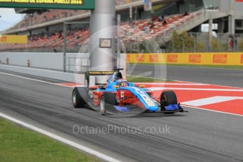 World © Octane Photographic Ltd. Jenzer Motorsport - GP3/16 – Akash Nandy Friday 13th May 2016, GP3 Practice, Circuit de Barcelona Catalunya, Spain. Digital Ref :1540CB1D9071