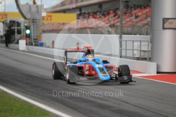 World © Octane Photographic Ltd. Jenzer Motorsport - GP3/16 – Oscar Tunjo. Friday 13th May 2016, GP3 Practice, Circuit de Barcelona Catalunya, Spain. Digital Ref :1540CB1D9133