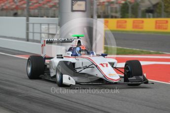 World © Octane Photographic Ltd. Koiranen GP - GP3/16 – Ralph Boschung. Friday 13th May 2016, GP3 Practice, Circuit de Barcelona Catalunya, Spain. Digital Ref :1540CB1D9205