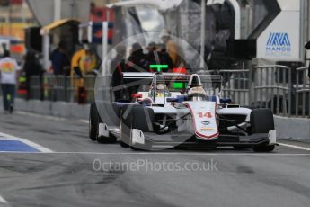 World © Octane Photographic Ltd. Koiranen GP - GP3/16 – Matt Parry. Friday 13th May 2016, GP3 Practice, Circuit de Barcelona Catalunya, Spain. Digital Ref : 1540CB7D7017