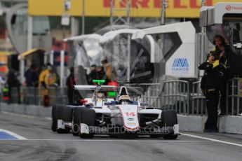 World © Octane Photographic Ltd. Koiranen GP - GP3/16 – Matt Parry. Friday 13th May 2016, GP3 Practice, Circuit de Barcelona Catalunya, Spain. Digital Ref : 1540CB7D7020