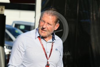 World © Octane Photographic Ltd. Jos Verstappen. Saturday 14th May 2016, F1 Spanish GP Paddock, Circuit de Barcelona Catalunya, Spain. Digital Ref :1544CB7D7067