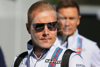 World © Octane Photographic Ltd. Williams Martini Racing, Williams Mercedes FW38 – Valtteri Bottas. Saturday 14th May 2016, F1 Spanish GP Paddock, Circuit de Barcelona Catalunya, Spain. Digital Ref :1544LB1D6062