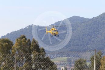 World © Octane Photographic Ltd. TV Helicopter. Saturday 14th May 2016, F1 Spanish GP Practice 3, Circuit de Barcelona Catalunya, Spain. Digital Ref :
