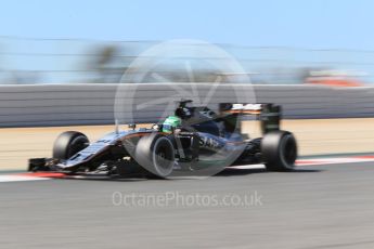 World © Octane Photographic Ltd. Manor Racing MRT05 – Rio Haryanto. Saturday 14th May 2016, F1 Spanish GP Practice 3, Circuit de Barcelona Catalunya, Spain. Digital Ref :