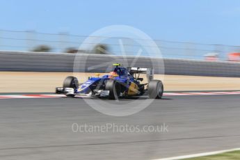 World © Octane Photographic Ltd. Sauber F1 Team C35 – Felipe Nasr. Saturday 14th May 2016, F1 Spanish GP Practice 3, Circuit de Barcelona Catalunya, Spain. Digital Ref :