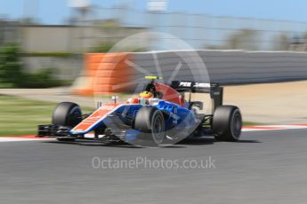 World © Octane Photographic Ltd. Manor Racing MRT05 – Rio Haryanto. Saturday 14th May 2016, F1 Spanish GP Practice 3, Circuit de Barcelona Catalunya, Spain. Digital Ref : 1545CB1D9388