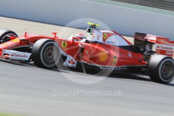 World © Octane Photographic Ltd. Scuderia Ferrari SF16-H – Kimi Raikkonen. Saturday 14th May 2016, F1 Spanish GP Practice 3, Circuit de Barcelona Catalunya, Spain. Digital Ref : 1545CB1D9449
