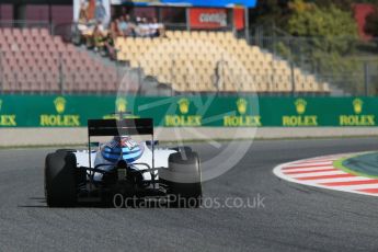 World © Octane Photographic Ltd. Williams Martini Racing, Williams Mercedes FW38 – Felipe Massa. Saturday 14th May 2016, F1 Spanish GP Practice 3, Circuit de Barcelona Catalunya, Spain. Digital Ref : 1545CB1D9496