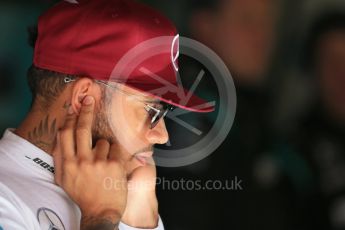 World © Octane Photographic Ltd. Mercedes AMG Petronas W07 Hybrid – Lewis Hamilton. Saturday 14th May 2016, F1 Spanish GP - Practice 3, Circuit de Barcelona Catalunya, Spain. Digital Ref : 1545LB1D6173