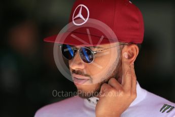 World © Octane Photographic Ltd. Mercedes AMG Petronas W07 Hybrid – Lewis Hamilton. Saturday 14th May 2016, F1 Spanish GP - Practice 3, Circuit de Barcelona Catalunya, Spain. Digital Ref : 1545LB1D6183