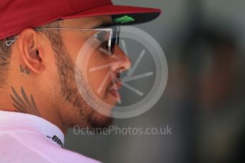 World © Octane Photographic Ltd. Mercedes AMG Petronas W07 Hybrid – Lewis Hamilton. Saturday 14th May 2016, F1 Spanish GP - Practice 3, Circuit de Barcelona Catalunya, Spain. Digital Ref : 1545LB1D6196