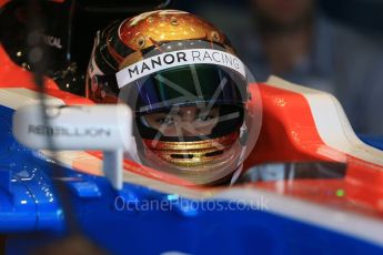 World © Octane Photographic Ltd. Manor Racing MRT05 - Pascal Wehrlein. Saturday 14th May 2016, F1 Spanish GP - Practice 3, Circuit de Barcelona Catalunya, Spain. Digital Ref : 1545LB1D6250