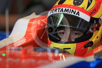 World © Octane Photographic Ltd. Manor Racing MRT05 – Rio Haryanto. Saturday 14th May 2016, F1 Spanish GP - Practice 3, Circuit de Barcelona Catalunya, Spain. Digital Ref : 1545LB1D6257